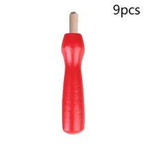 9 개갑 나무 손잡이 바늘 Felting 도구 다채로운 양모 펠트 키트 수제 DIY 공예 액세서리, 8