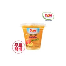 Dole 돌 간편 컵과일 후룻컵198g 복숭아컵 x6개/ 350462, Dole 돌 간편 컵과일 후룻컵(198