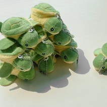 거북이 인형 키링 가방고리, 거북이(one color)