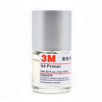 세차 광택 3M 94 접착 프라이머 촉진제 증가 자동차 포장 적용 도구 도어 스타일링 테이프 10ML, 한개옵션0