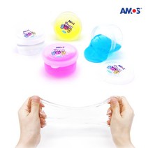 예스통상 슬라임만들기모음전 슬라임DIY재료 반짝이가루 베이스 파츠 비즈 컬러풀베이스, 2000 아이슬라임 70g /블루