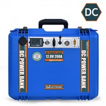 DC-가방형 파워뱅크 배터리 DC-PB-200A 캠핑낚시 인산철, 본품+한전충전기 MEK-12V30A