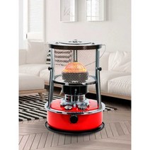 석유 난로 실내 히터 낚시 차박 미니 휴대용 소형, 그린