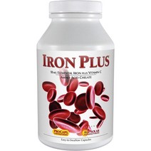 미국직구 Andrew Lessman Iron Plus 90 캡슐 18mg 철 100% 퓨어한 아미노산 킬레이트 철(글리신산 & 아스파르트산) 업저브 비타민 C 추가 작고 삼키기 이지 캡슐 첨가물 없음, 수량, 상세참조
