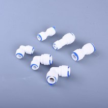 지하수필터 하우징필터 청카본필터 이중 빠른 연결 직선 및 l 유형 가족 식수 필터 부착, 1