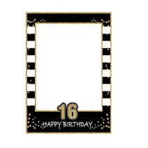생일파티소품 사진 부스 소품 생일 프레임 기념일, 02 16th