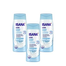 이사나 가벼운 바디 로션 400ml ISANA leichte Bodylotion, 3팩