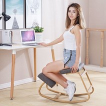 북유럽 오피스 체어 바리에르, 면및린넨그레이