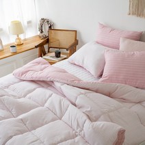 소프트 마이크로화이바 차렵이불 워싱 사계절 이불 SS/Q