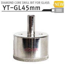 [성일무역] 유리세라믹코아드릴비트 YT-GL45mm 다이아몬드코아드릴비트/유리/타일홀쏘/야토(YATO), 상세페이지 참조