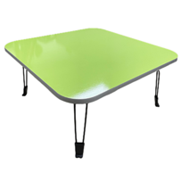 유진 접이식 좌식 테이블 정사각형 1인용 간이 멀티 탁자 60cmx60cm 좌식상 좌식탁 다용도상 밥상 연두 블루