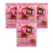 맘모스제과 딸기쌀과자, 70g, 4개