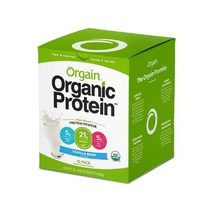 올게인 오가닉 프로틴 파우더 46g x 10팩 바닐라맛 단백질 보충 게이너 코스트코, 상세페이지 참조, 상세페이지 참조