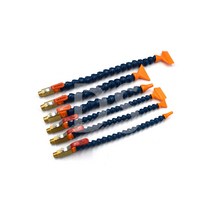 사출자바라호스 밸브 1/4 3/8 300 400 밸브부착 자바라, 납작샤워노즐, 3/8x400mm