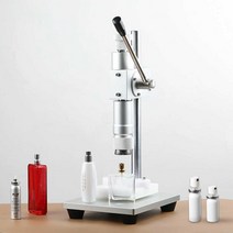 유리병 밀봉기계 화장품 향수 오일 뚜껑 프레스기, 20mm 공압식 밀봉기계