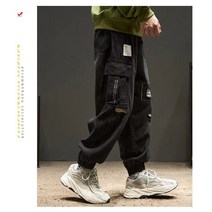 판다율이 남성 데님 밴딩 조거팬츠 9부
