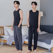 라움 남성용 세상편한 기모바지 9부 홈웨어