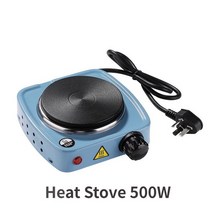 모카포트 Moka Pot-나무 손잡이 에스프레소 메이커 클래식 이탈리아 및 쿠바 카페 양조용 도구 카페테라, 11 Blue Stove