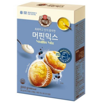 백설 머핀믹스, 2통, 500g
