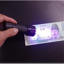 (21LED) 자외선 손전등 위조지페 감별기 써치라이트, 1개