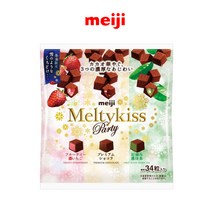 겨울한정 메이지 멜티키스 초콜릿 파티 아소토팩 138g, 1개