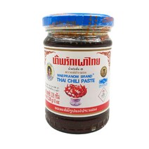 태국 메프라놈 타이 칠리 페이스트 228g 남픽파우 MAEPRANOM THAI CHILI PASTE 114g, 1개