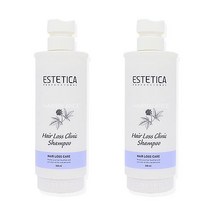 에스테티카 헤어로스 크리닉 샴푸액, 500ml, 2개