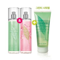 [엘리자베스아덴]그린티 바디미스트 더블세트(그린티+체리블로썸)샤워젤추가증정, 단일속성