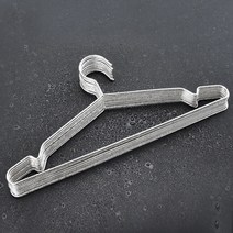 홈데코레 튼튼한 스텐 논슬립 옷걸이 코트/외투용 50cm 10p, 10개입