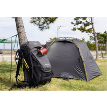 블랙야크 이너텐트 알파인 글램핑 비박 캠핑 낚시 초경량 그늘막 롯지쉘터이너텐트, BLACK, BLACK