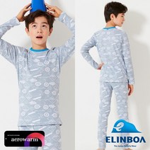 엘인보아 주니어 에어로웜 기능성내의 바이크그레이