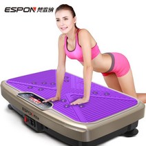 홈 트레이닝 쉐이크 보드 진동 덜덜이 전신 운동 기구 지방 연소 복부 줄이기 체중 감소 슬리밍 피트니스, 본상품, 보라