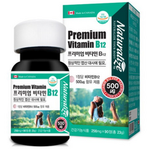 네추럴lize 프리미엄 비타민 b12 90정 메틸 코발라민 고함량 비타민비 영양제 추천, 1개