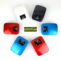 갓포스 휴대용 무선 낚시 기포기 USB충전 저소음 산소발생기 차량겸용, H2(싱글)/화이트