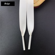 새로운 1 쌍 1CM 너비 새틴 실크 리본 신발 끈 80/100/120/150CM 길이 운동화 스포츠 신발 레이스 성인 어린이 끈 S2