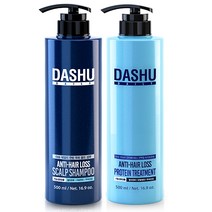 다슈 데일리 한방 두피 골드 탈모증상 완화샴푸 시트러스향 500ml + 데일리 안티헤어로스 단백질 트리트먼트 500ml, 1세트