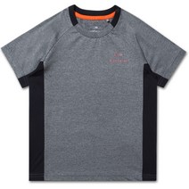 아이더 로안 티셔츠_Charcoal JMM20223C8
