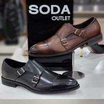 소다 소다 소다 남성 구두 더블 몽크 스트랩 라인 fmm133