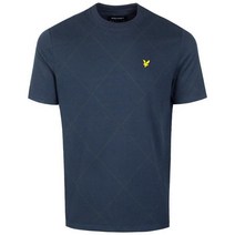 [해외]라일앤스콧 Brushed Argyle Tailored Fit T-S하이RT Dark Navy