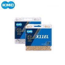 브랜드없음 KMC 11단 경량 체인 X11 EL, 선택완료, 티탄골드