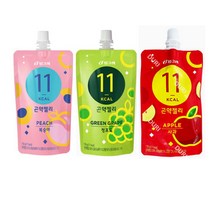 빙그레 곤약젤리 130g x15개/3종(복숭아 청포도 사과), 곤약젤리 사과 15개 유통임박2023년02월12일