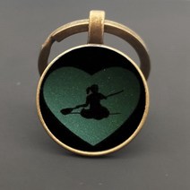 남해 제주 레저 배 관광지 카약 투명 수상 즐길거리 new 캐주얼 스포츠 카누 슬라럼 키 체인 keyring 빈티지 러브 여성 남성 링 쥬얼리, [33] Bronze -369B