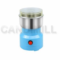 곡물분쇄기 가루분쇄기 가정용분쇄기 멀티다지기CANDIMILL 다기능 커피 콩 그라인더 허브 시리얼 견과류 후, 02 파란_02 220V_02 EU