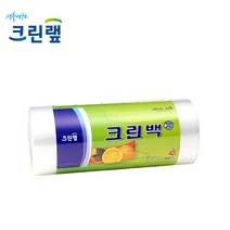 크린랩 크린백 롤타입 17cm x 25cm 500매 크린롤백, 1개