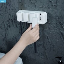오투케어 무선 충전식 칫솔살균기 개별독립보관 살균, 화이트