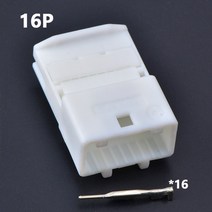 매립네비게이션 매립형 중고 안드로이드오토 올인원 wireless자동차 내비게이션 후진 미러 배선 하네스 커, 11 16P male_01 1 set