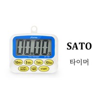 SATO 타이머 BT-182 사각형 디지털 주방 요리 타이머, -> 본상품선택
