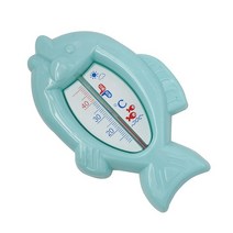 샤워기 온도계 led 디지털 수온 아기 샤워 귀여운 물고기 모양의 물 욕실 욕조 장난감 안전, [03] 하늘색