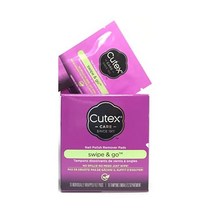 Cutex Swipe and Go 매니큐어 리무버 패드 2개 팩