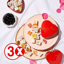 코스카 하트 패키지 터키젤리 디저트 150gx3개 세트, 옵션선택:믹스넛